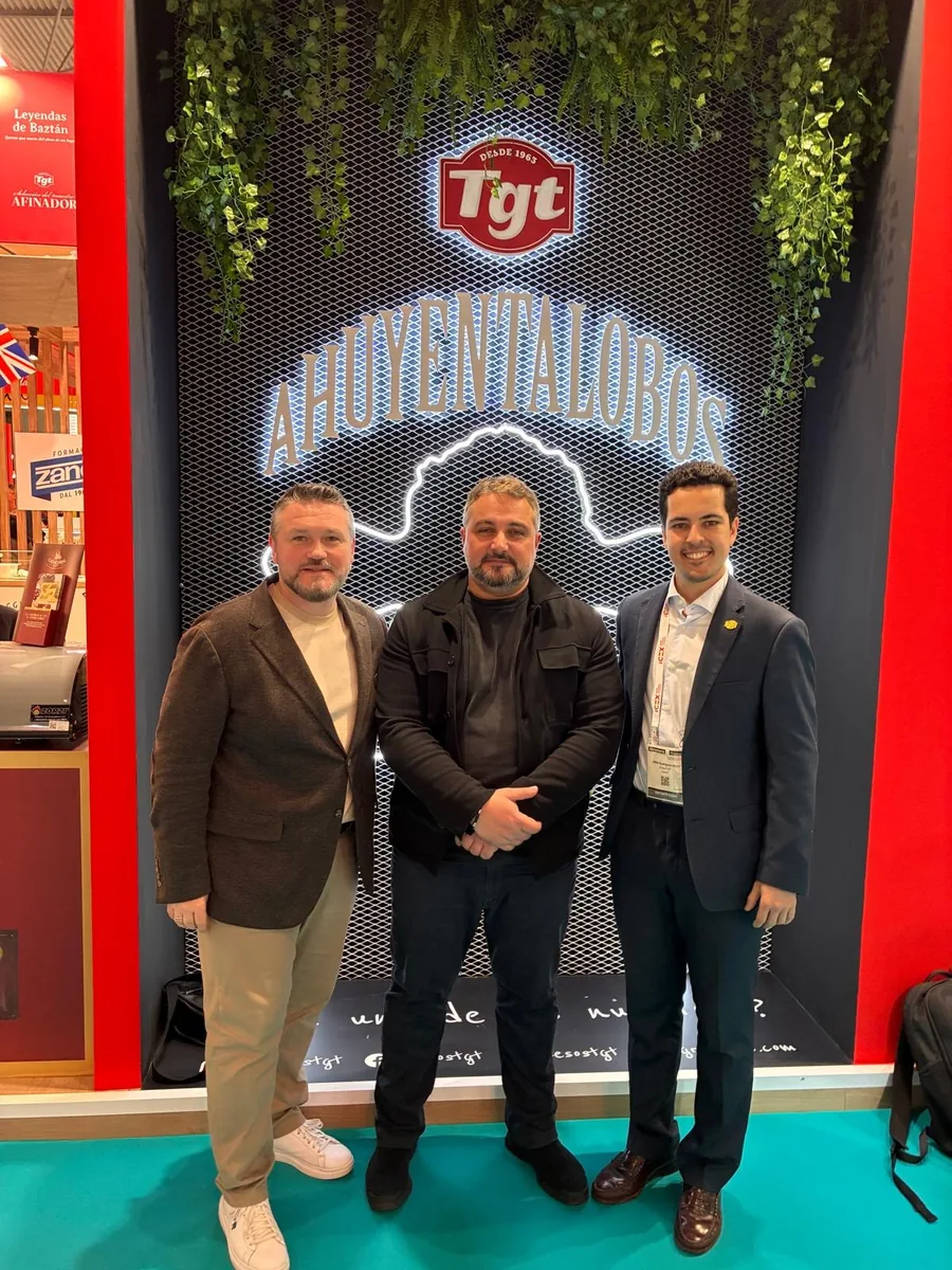 VLC representatives at the TGT cheese stand at a trade fair