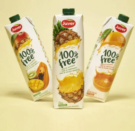 Fruit juice cartons